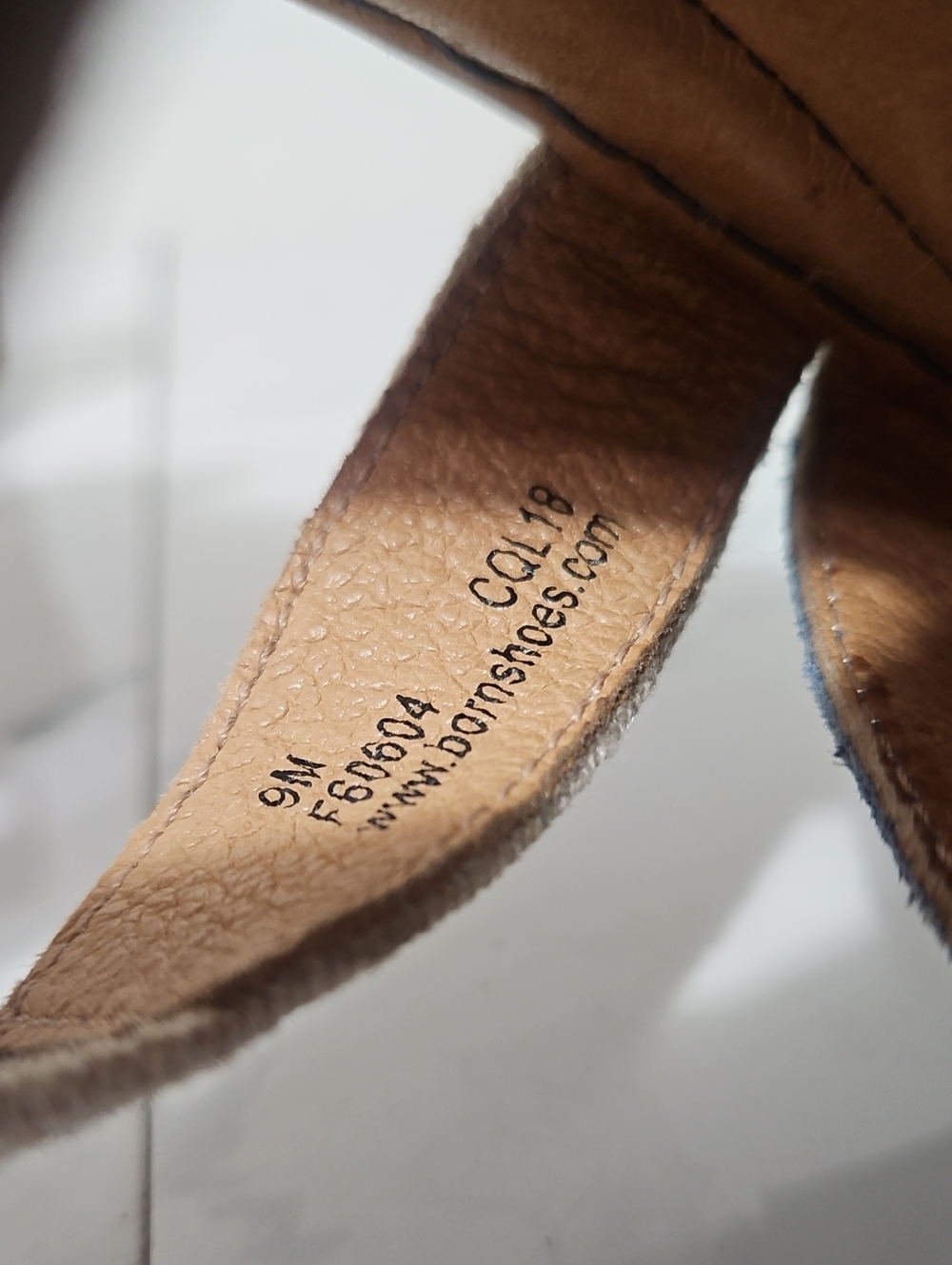 Born Kasady Mixed Media Platform Wedge Sandal - Picture 8 of 9